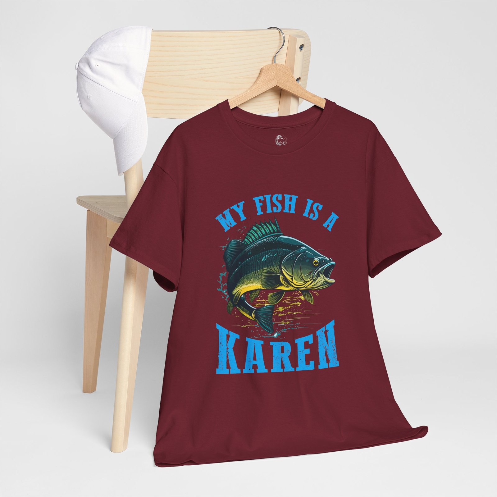 My Fish Is A Karen Meme Saying Quote Sarcastic Joke T-Shirt Soft Unisex Tees