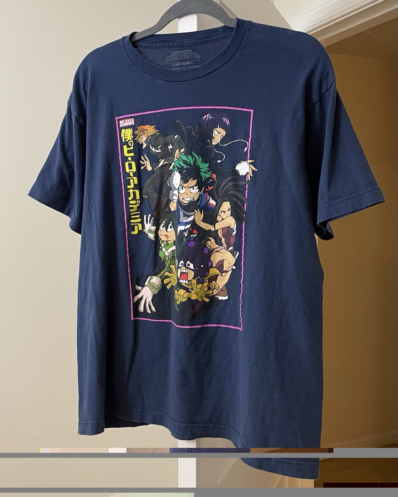 My Hero Academia Anime Graphic Tee Shirt Pullover Funimation Men’s Large