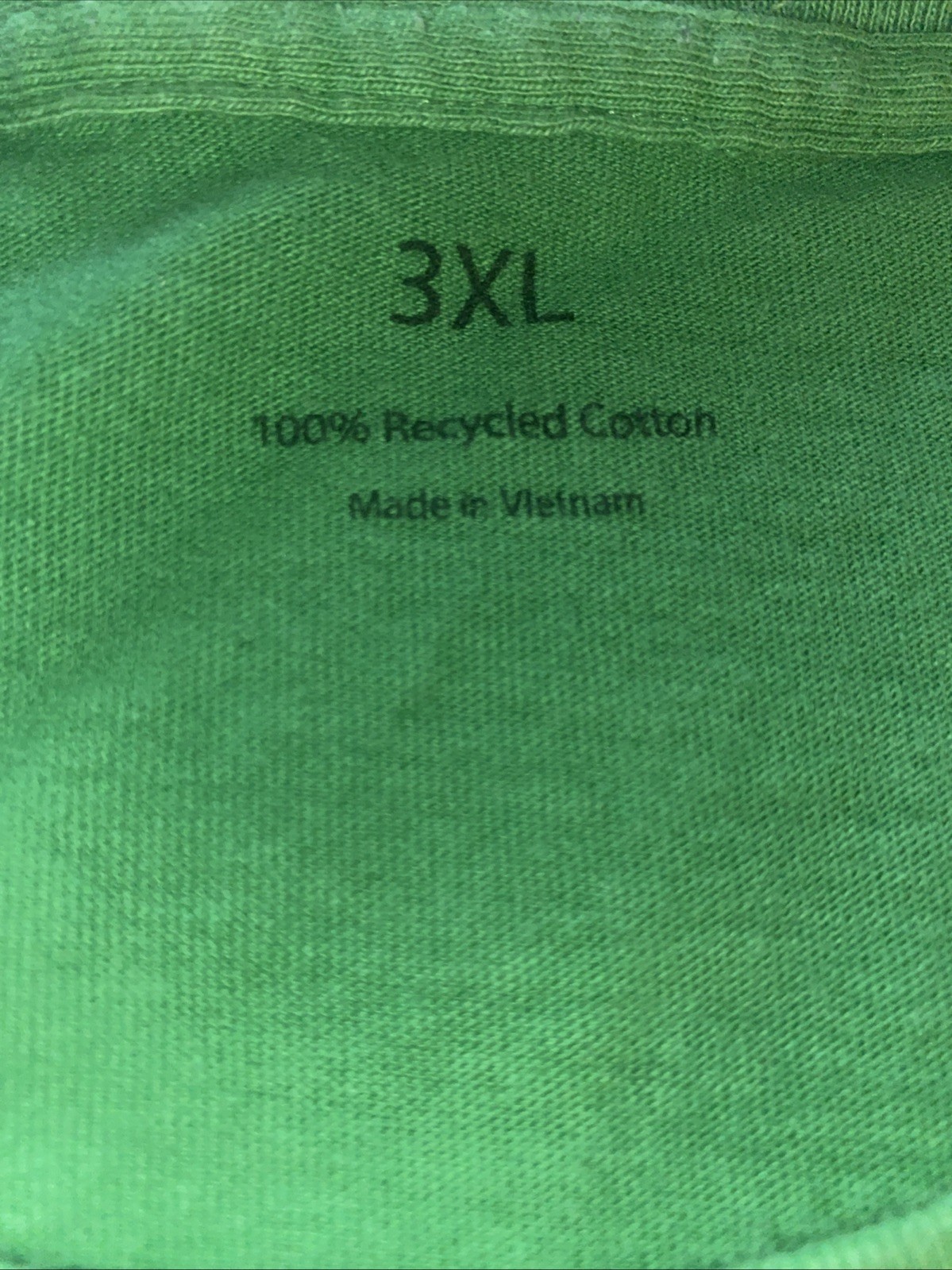 Apple T-Shirt Sz 3XL Leave The World Better Than You Found It Green Computers