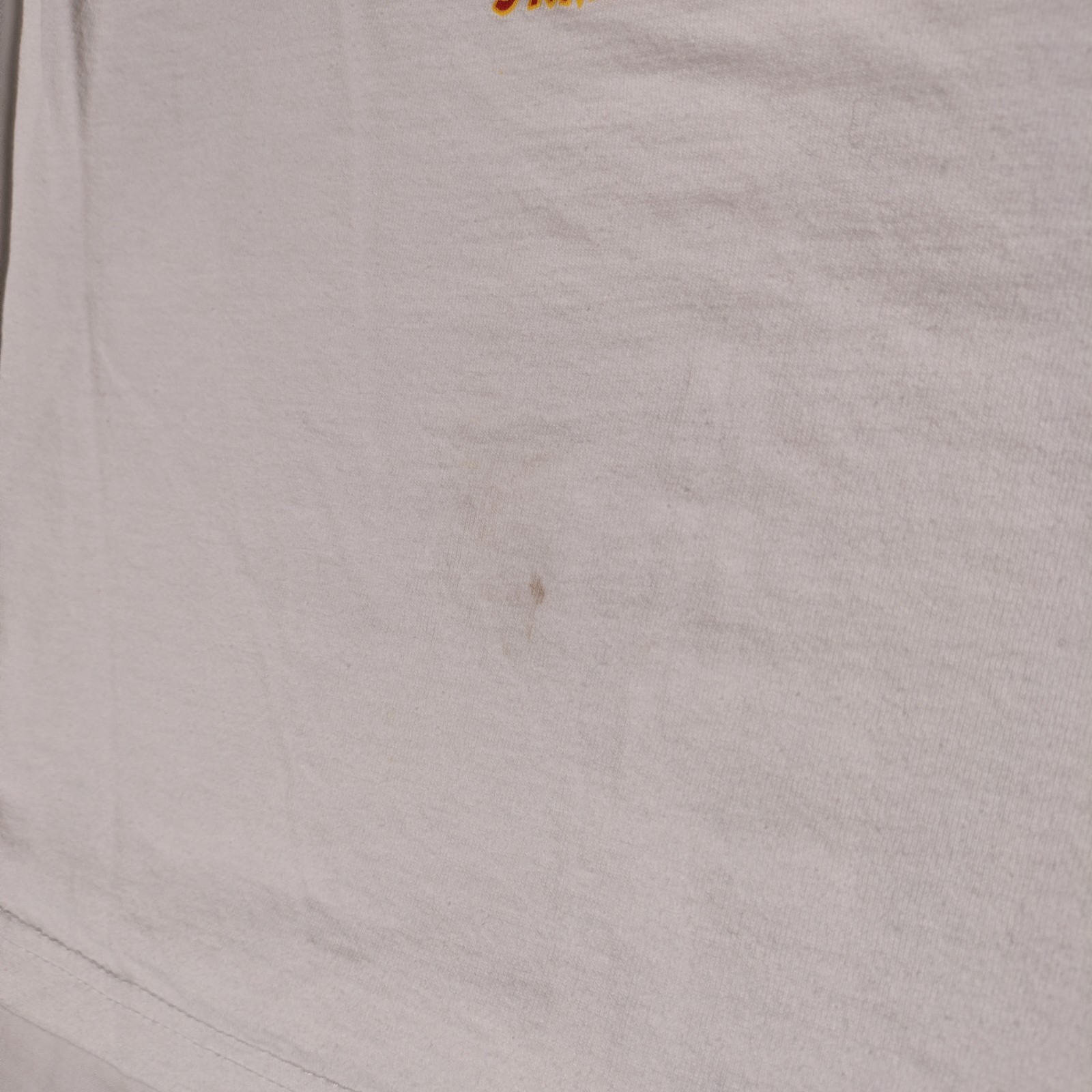 St. Maarten N.A F.W.I. Sun Palm Tree Caribbeant’s Cotton T-Shirt Sz XL – Stains