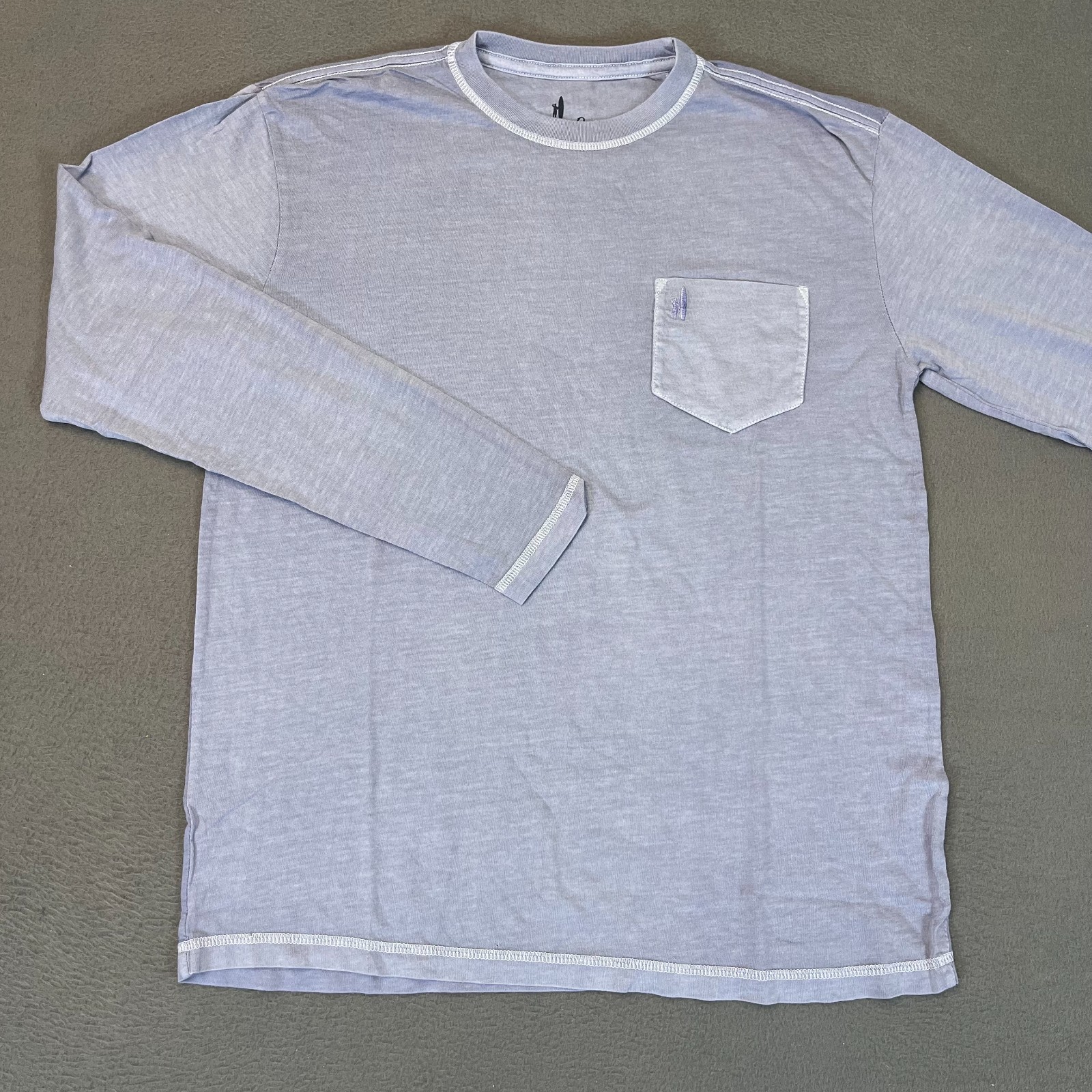 johnnie-O Brennan 2.0 Long Sleeve T-Shirt Navy Men’s S M L XL 2XL | Cotton Modal