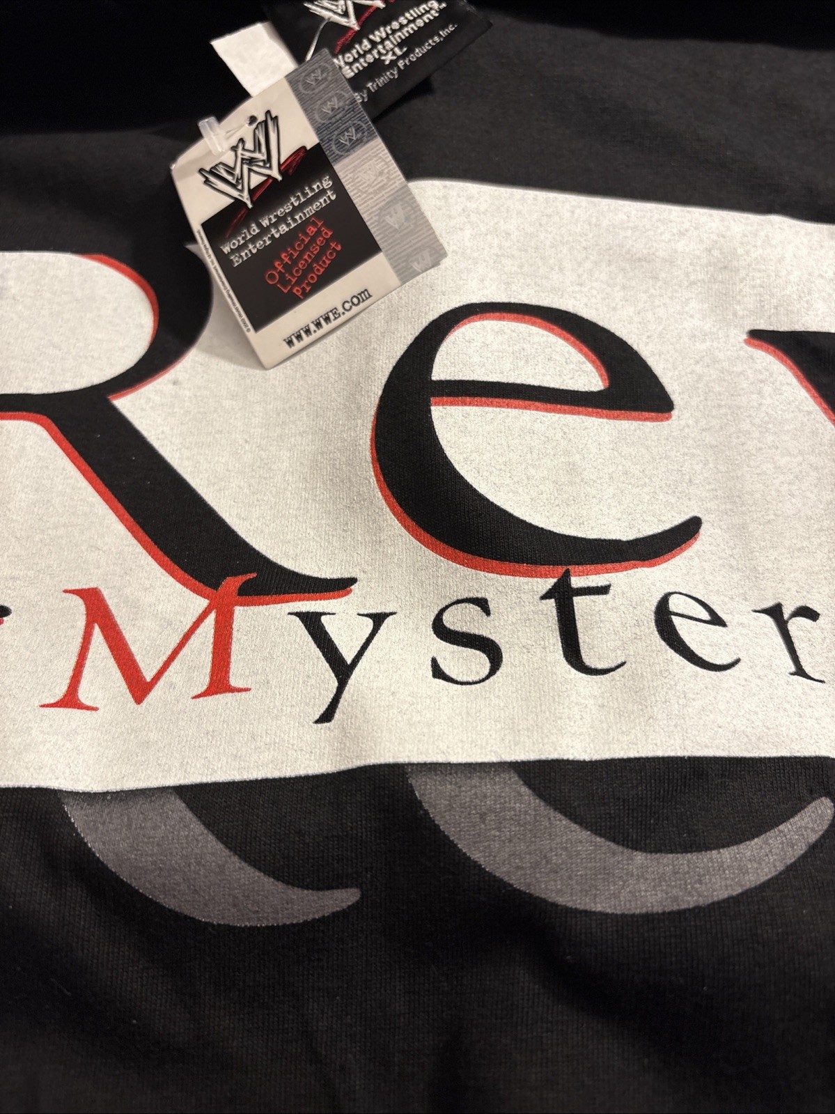 WWE Vintage Rey Mysterio Many Faces Shirt 2002 New With Tags Size XL