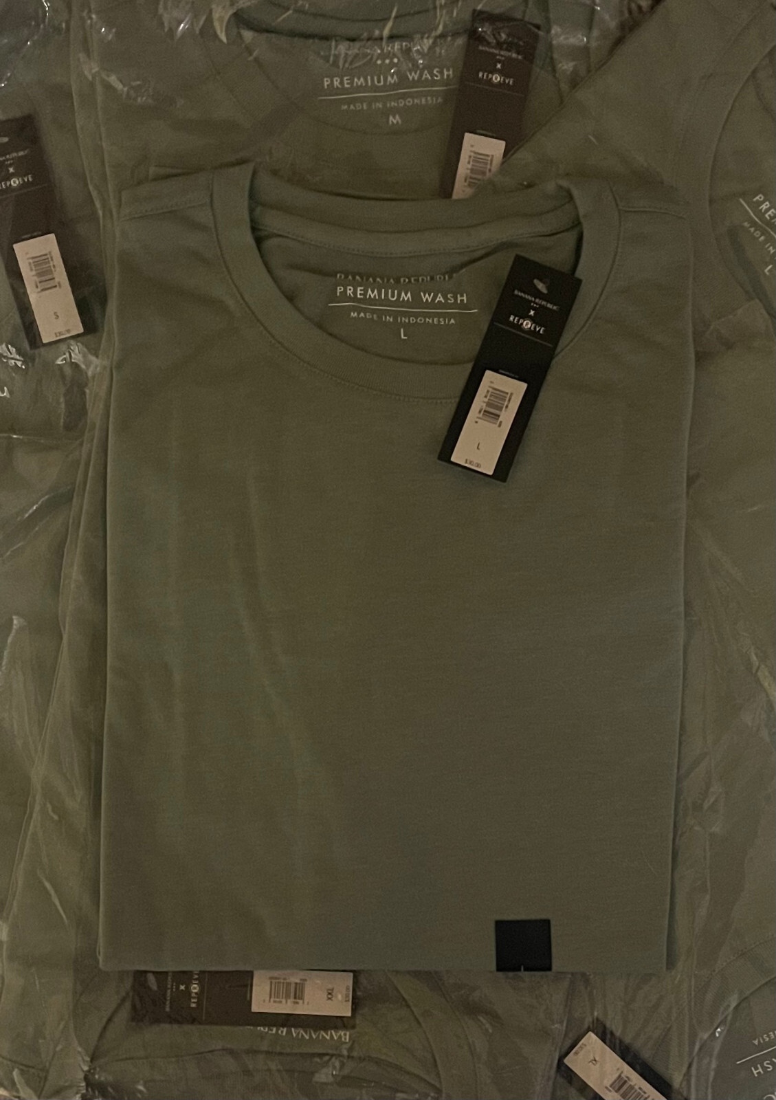 Banana Republic Men’s Short Sleeve Crew Neck Premium Wash T-Shirts S-XXL, Choice