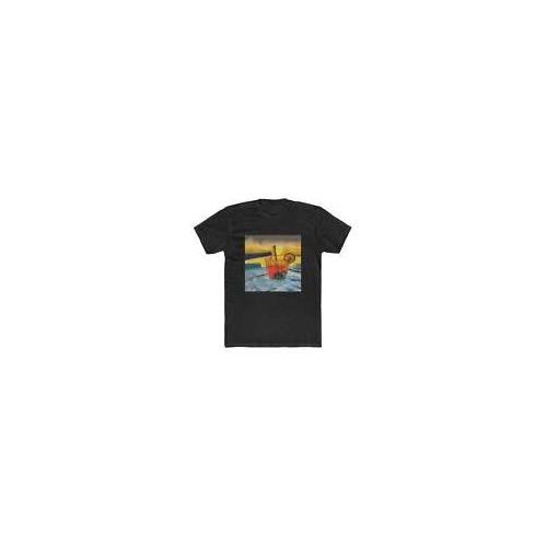 Happy Hour on Sifnos (Greece)- — Men’s Fitted Cotton Crew Tee