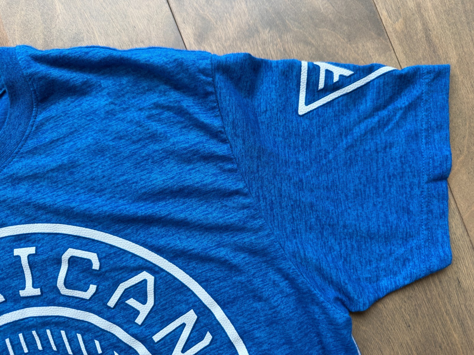 American Fighter Premium Athletics Blue 50/50 Cotton Poly Blend T-Shirt Men’s XL