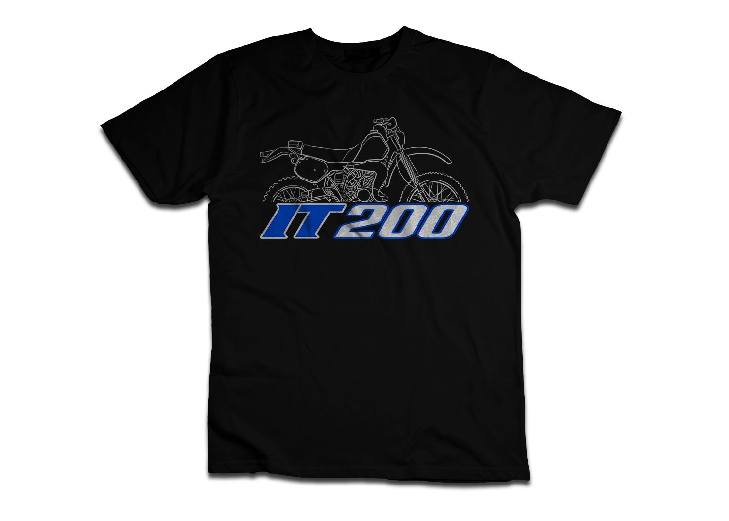For Yamaha IT200 1984-1990 fans – Motorcycle T-Shirt