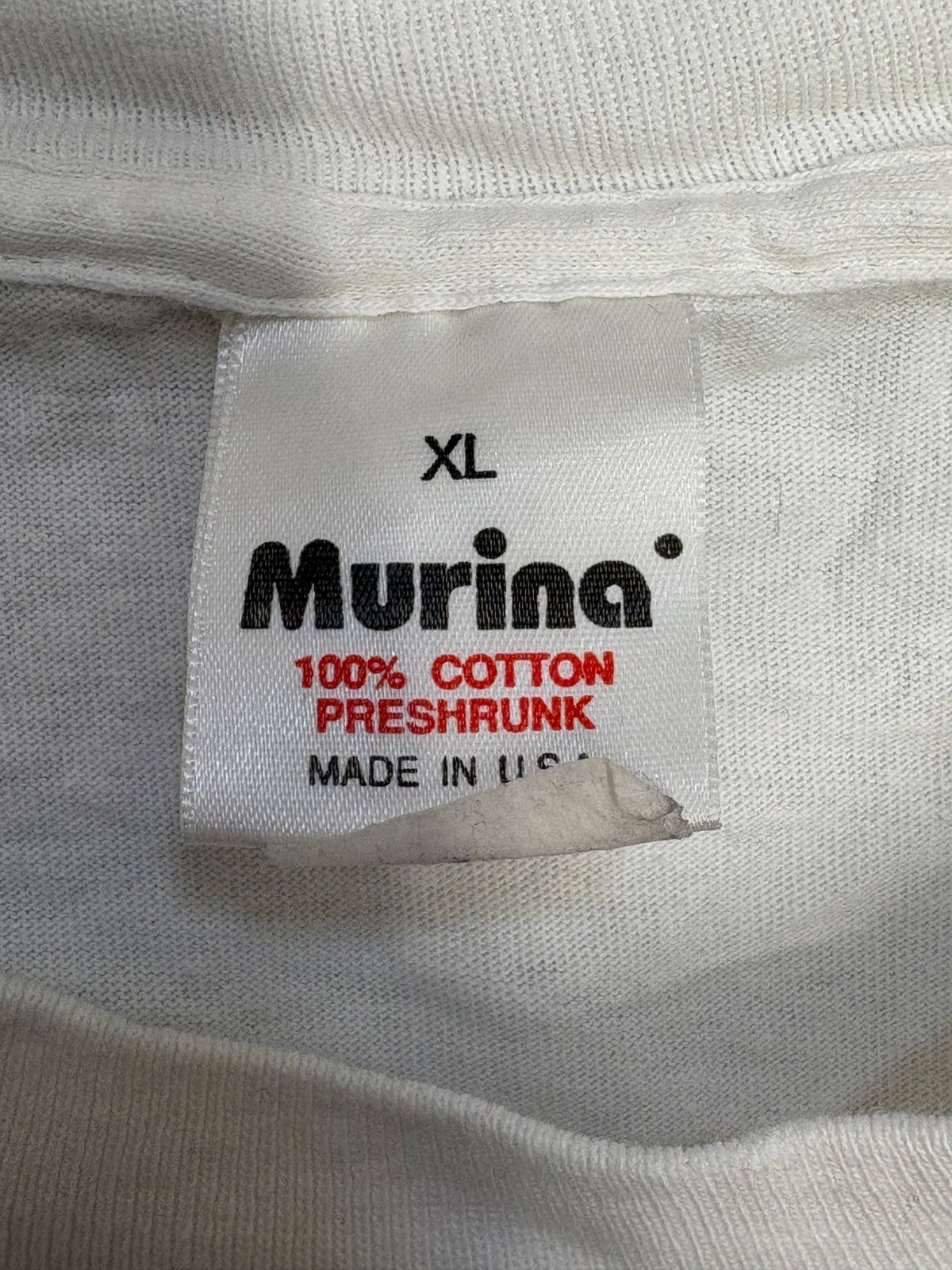 Jim Beam Kentucky Straight Bourbon Whiskey Graphic Mens White XL Vintage Murina