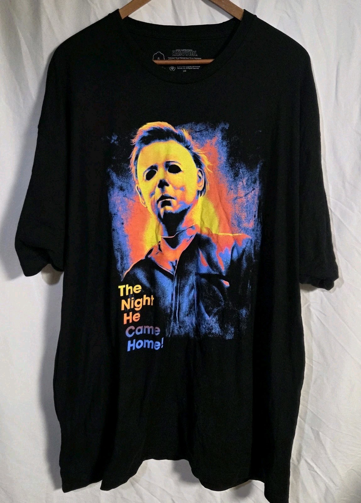 3XL John Carpenter’s Halloween Movie Poster Shirt Michael Myers Horror Film