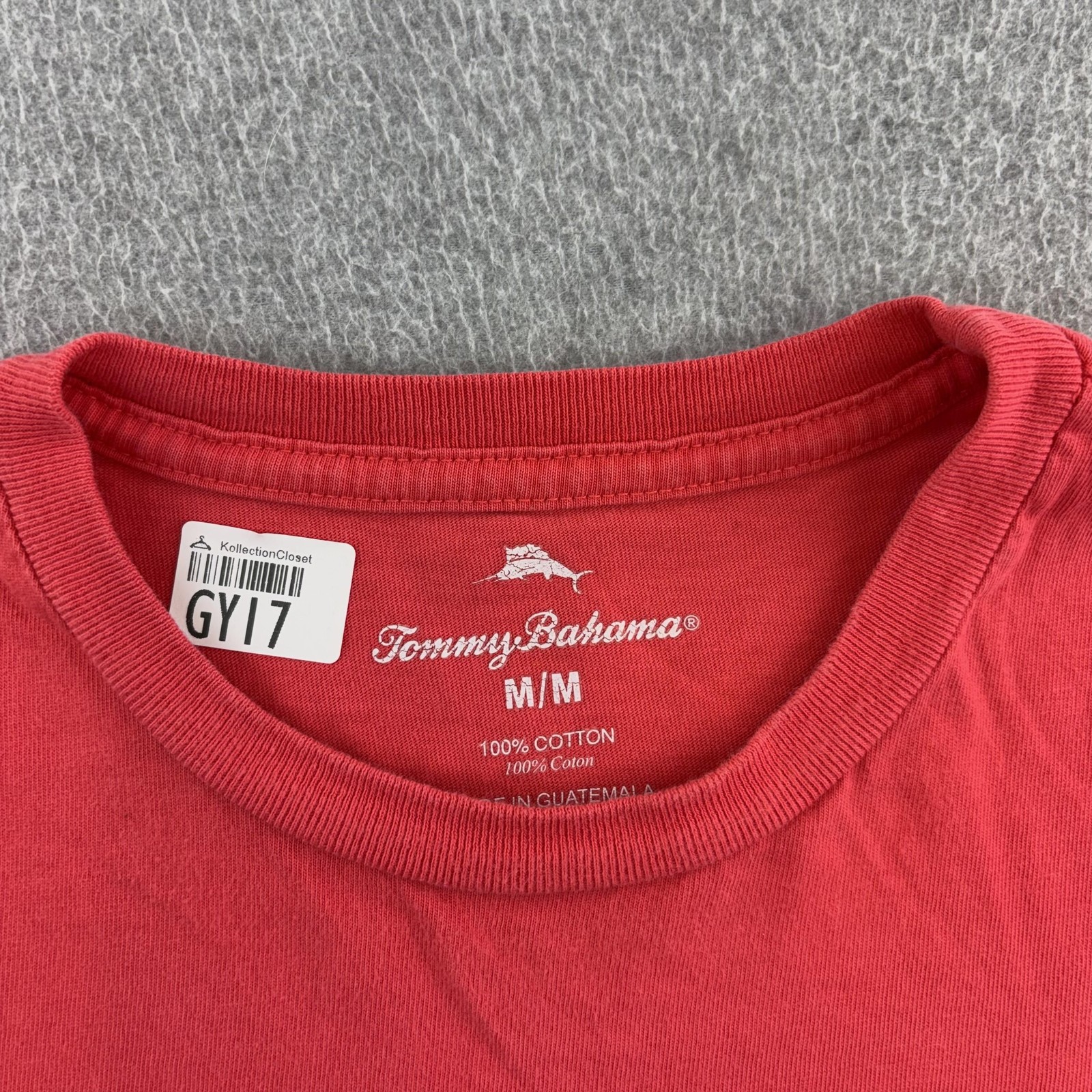 Tommy Bahama Shirt Mens Medium Red Pitcher Catcher Beer Baseball Tee Adult