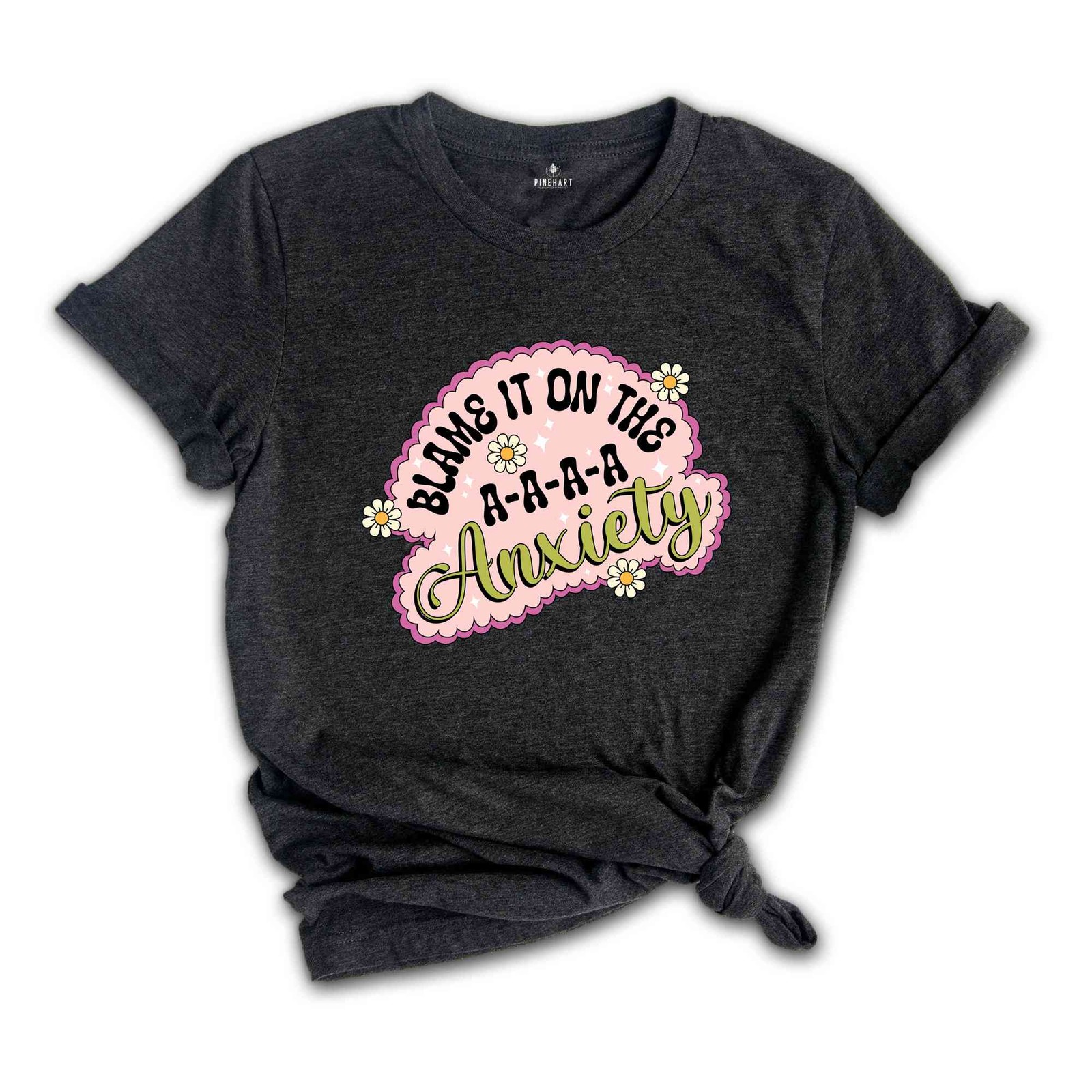 Blame It On The Anxiety Shirt, Inspirational Shirt, Mental Health Shirt, Retro S