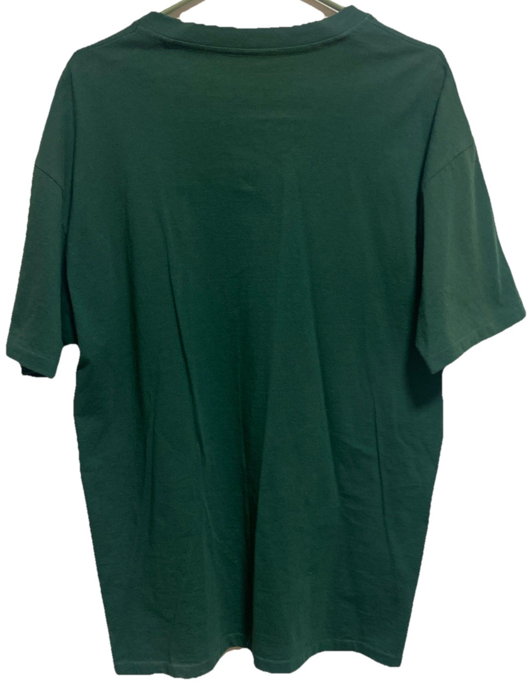 Vintage 90s Wild Oats 1997 Green ALIEN FACE T Shirt Single Stitch USA Made