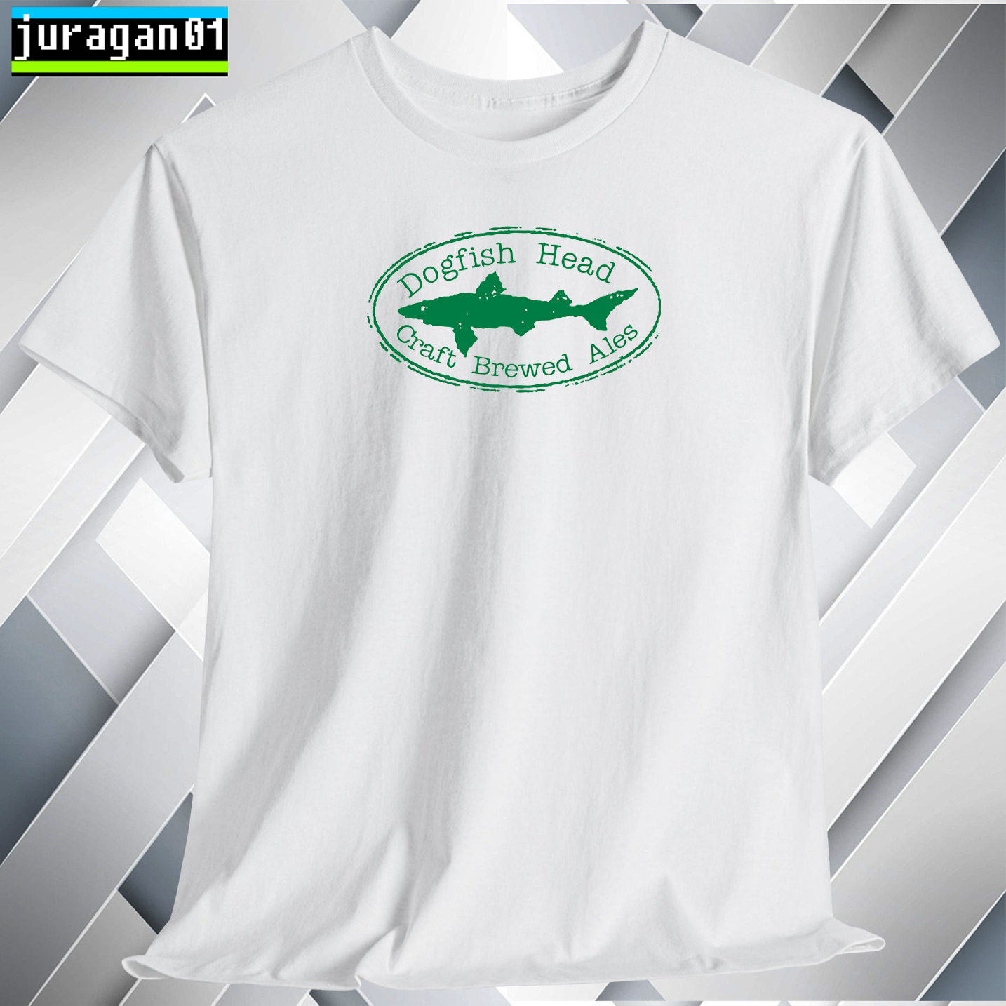 Dogfish Head Brewery Beer T-Shirt Logo Many Colors Size S to 5XL Made in USA