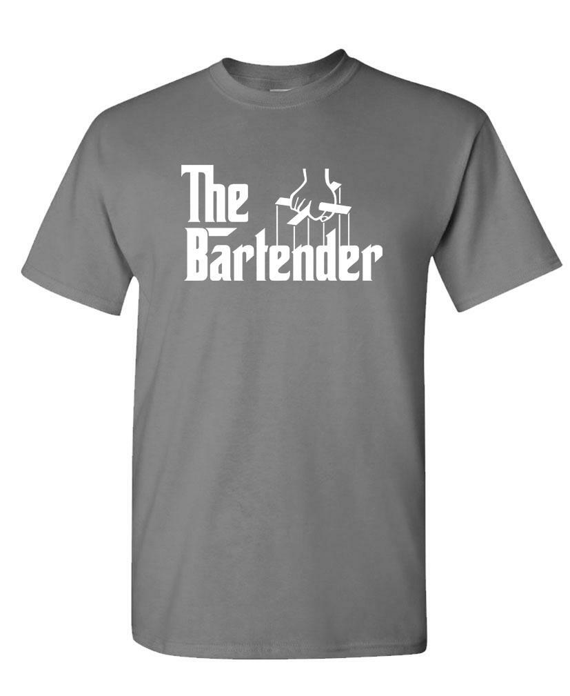 THE BARTENDER – Unisex Cotton T-Shirt Tee Shirt