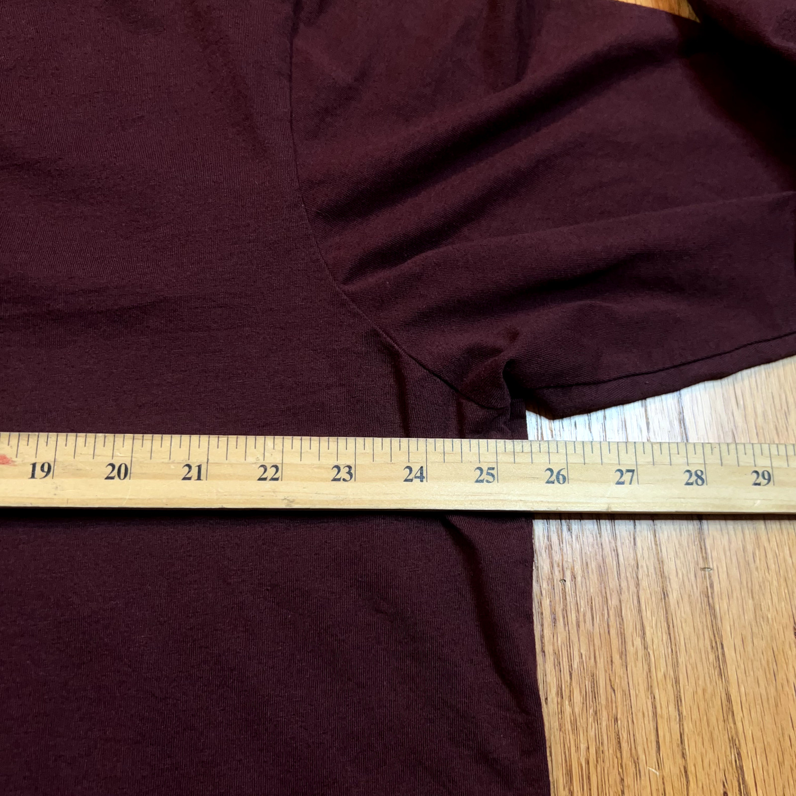 Woolrich Shirt Men’s 2XL Maroon Henley Long Sleeve Casual Woven Cotton Blend