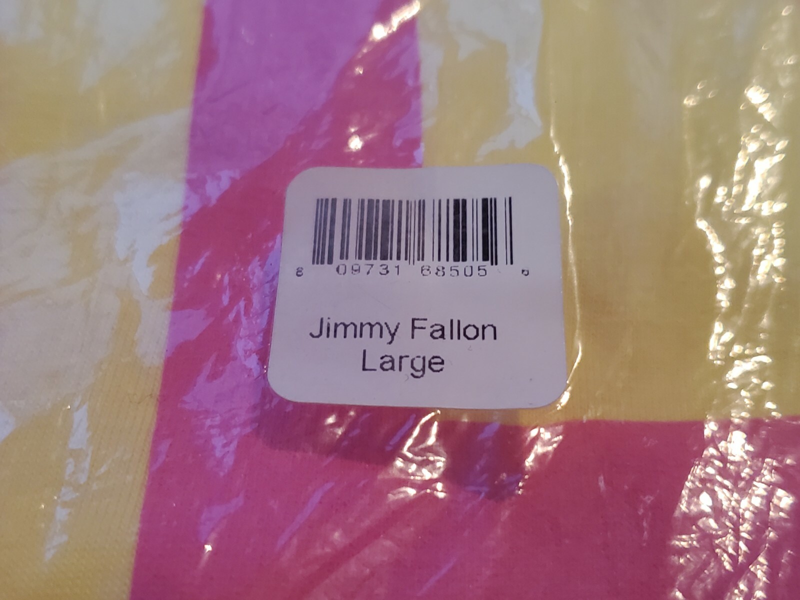 Jimmy Fallon Walk of Shame BRAND NEW T Shirt in plastic RARE Tonight Show Promo