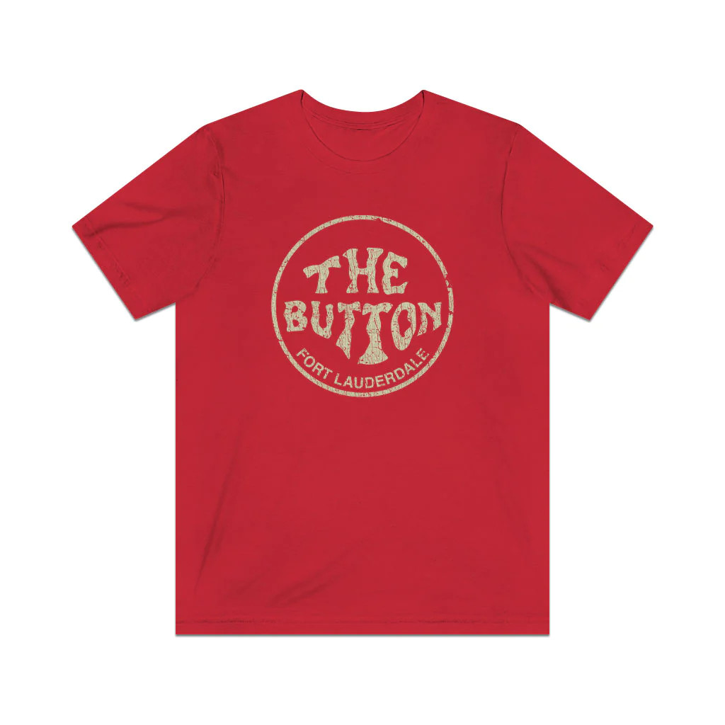 The Button Fort Lauderdale 1970 Vintage Men’s T-Shirt