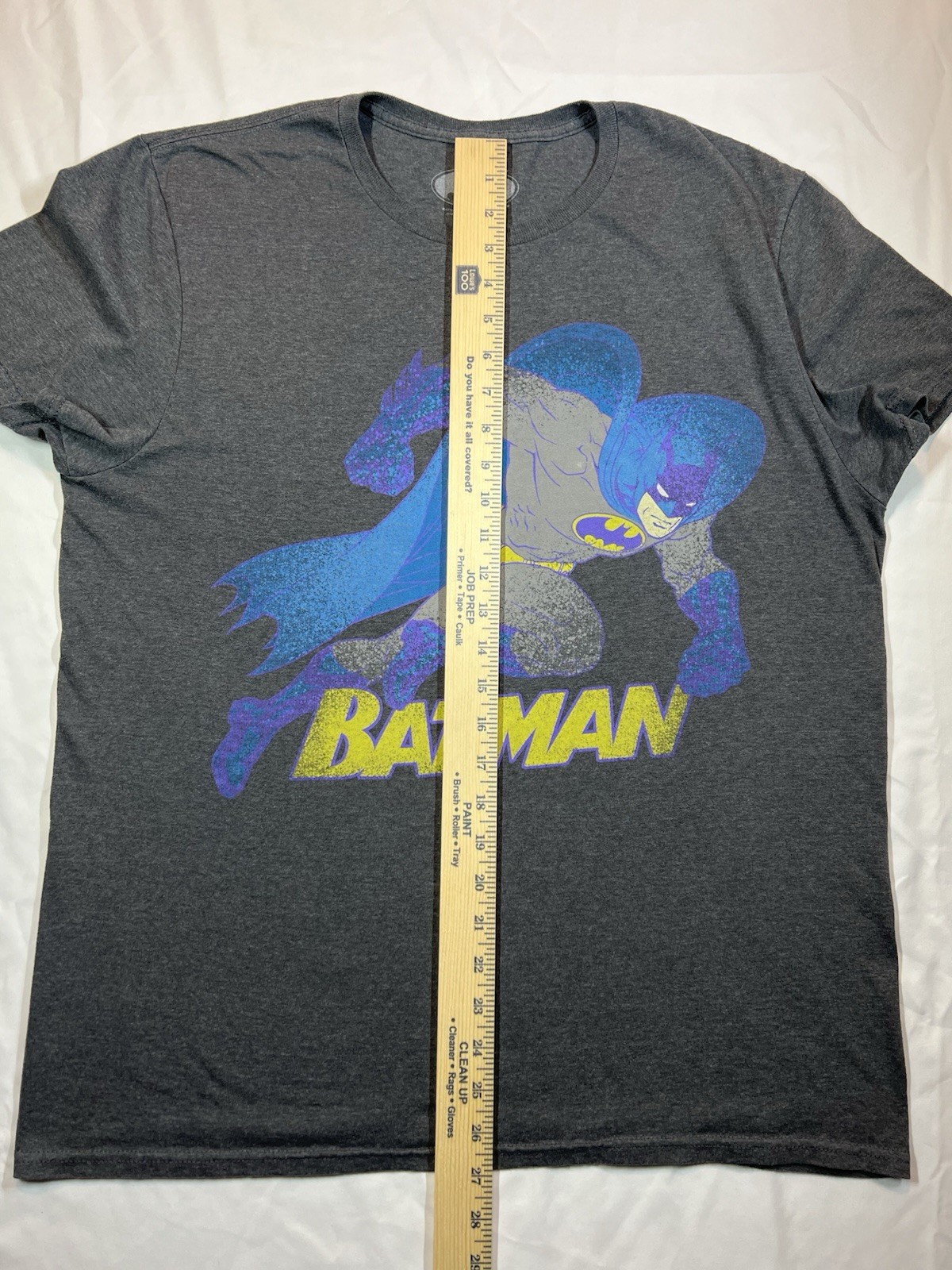 Men’s DC Comics Batman Running Retro T-Shirt Size Large