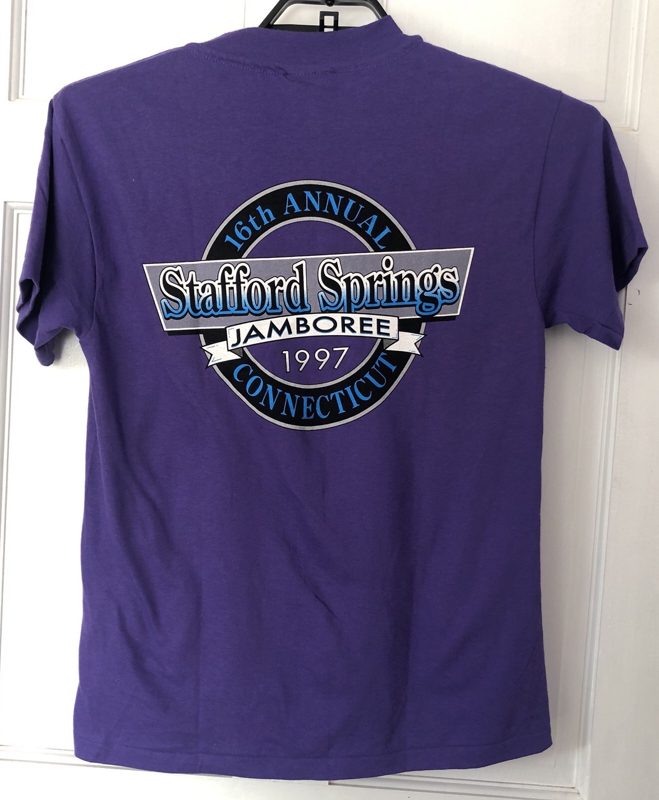 Stafford Springs CT Vintage 1997 Jamboree T Shirt Small Motor Speedway Beefy USA