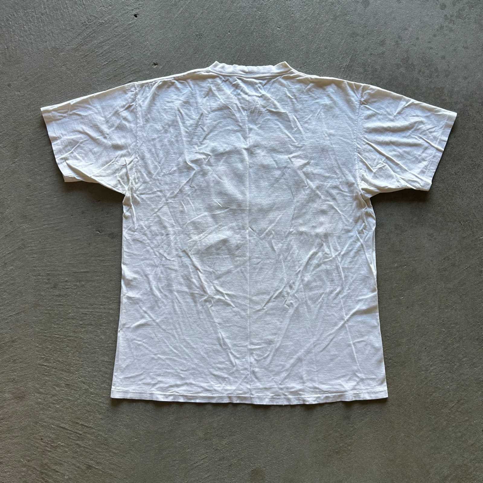 Vintage 90s Bicycle Art Shirt Size XL White Colorful 1992 Andrew Carson Bike