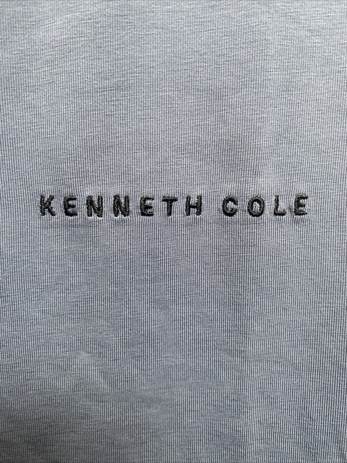 Kenneth Cole Men’s Clear Sky Blue Medium T-Shirt Short Sleeve Small Logo