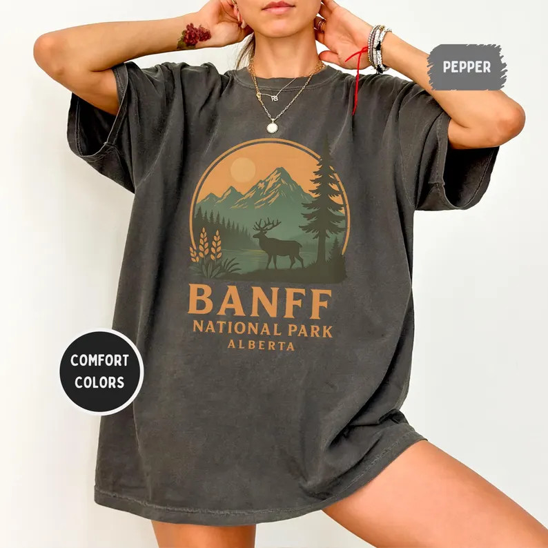 Banff National Park Alberta Comfort Tee