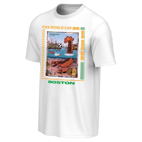 FIFA 2026 World Cup Host Cities T-Shirt Official! S, M, L, XL, 2XL