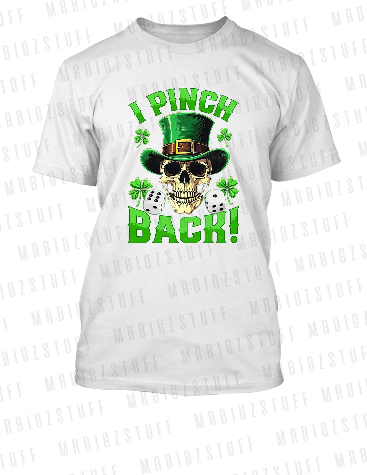 St Patricks Day Tee Shirt I Pinch Back Mens Pub Drinking Irish Holiday Big Tall