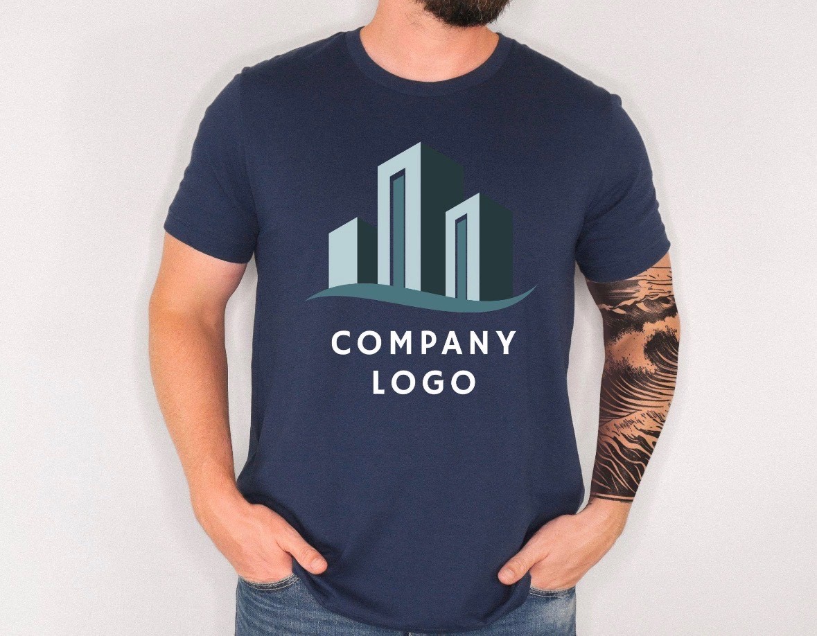 Custom Logo Shirts, Custom Text Shirt,Your Business Logo or Brand Logo Shirt