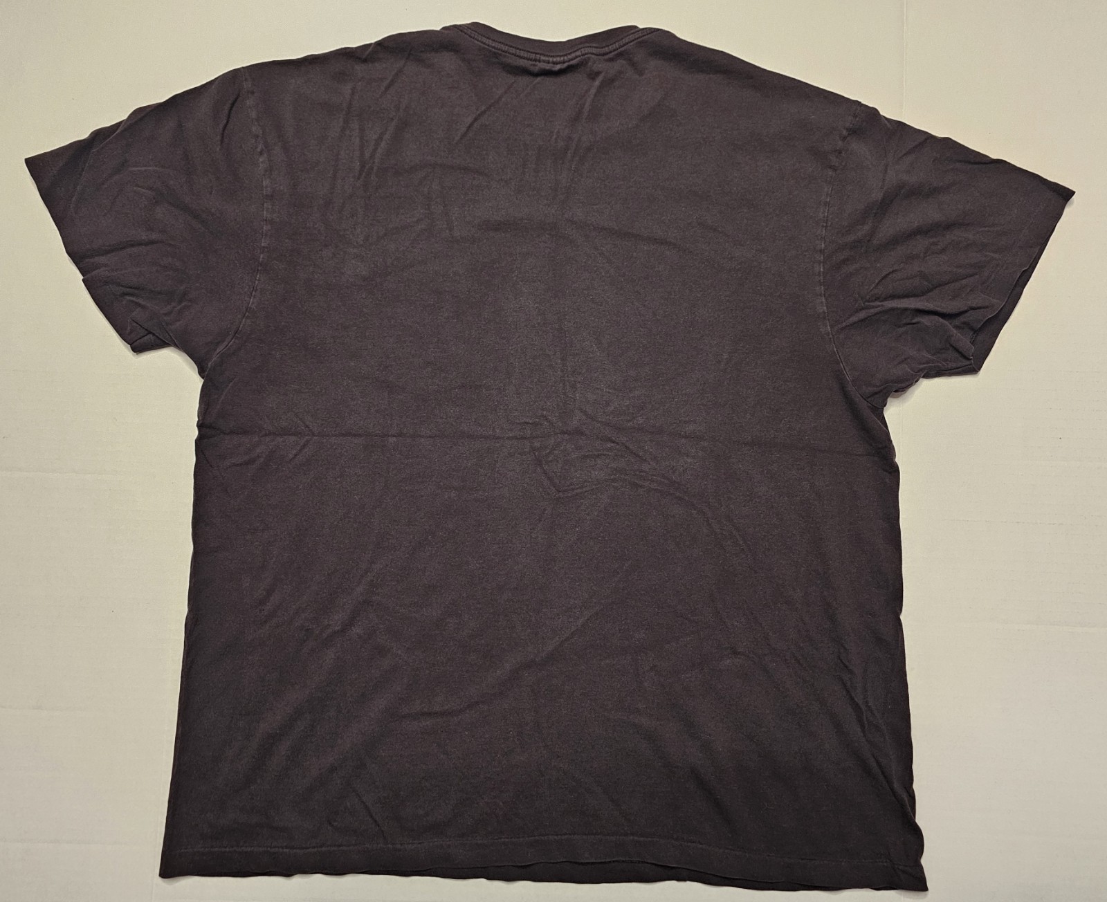 VTG 90s Polo Ralph Lauren Men Pocket T-Shirt Classic Large Black w/Red Pony Fade