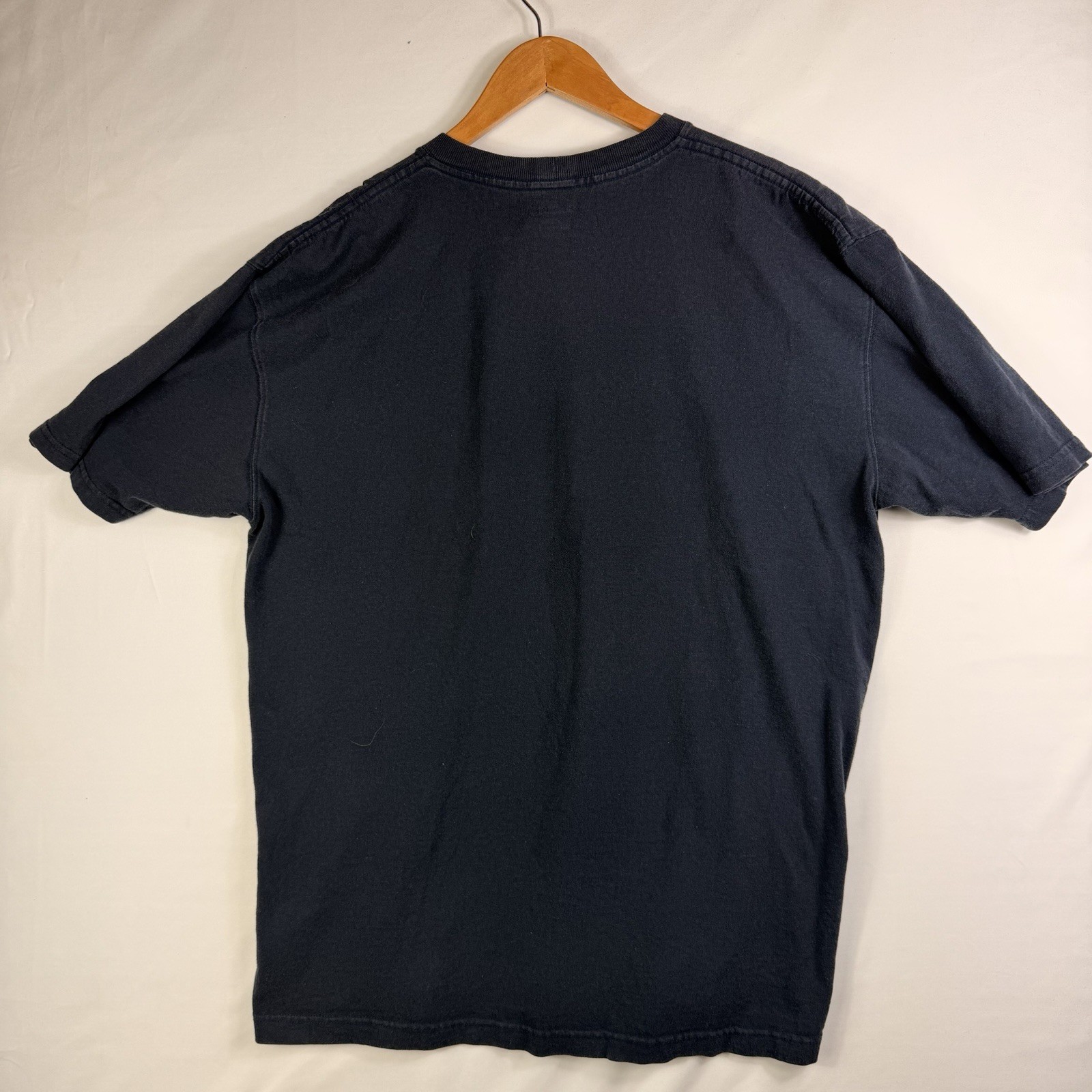 Carhartt T-Shirt Men’s L Relaxed Fit Blue Short Sleeve Pocket Tee 100% Cotton