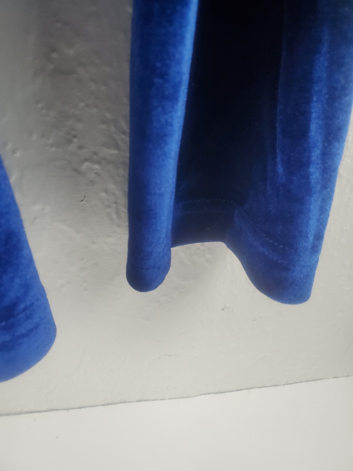 International Male Blue Suede Shirt Medium Vintage