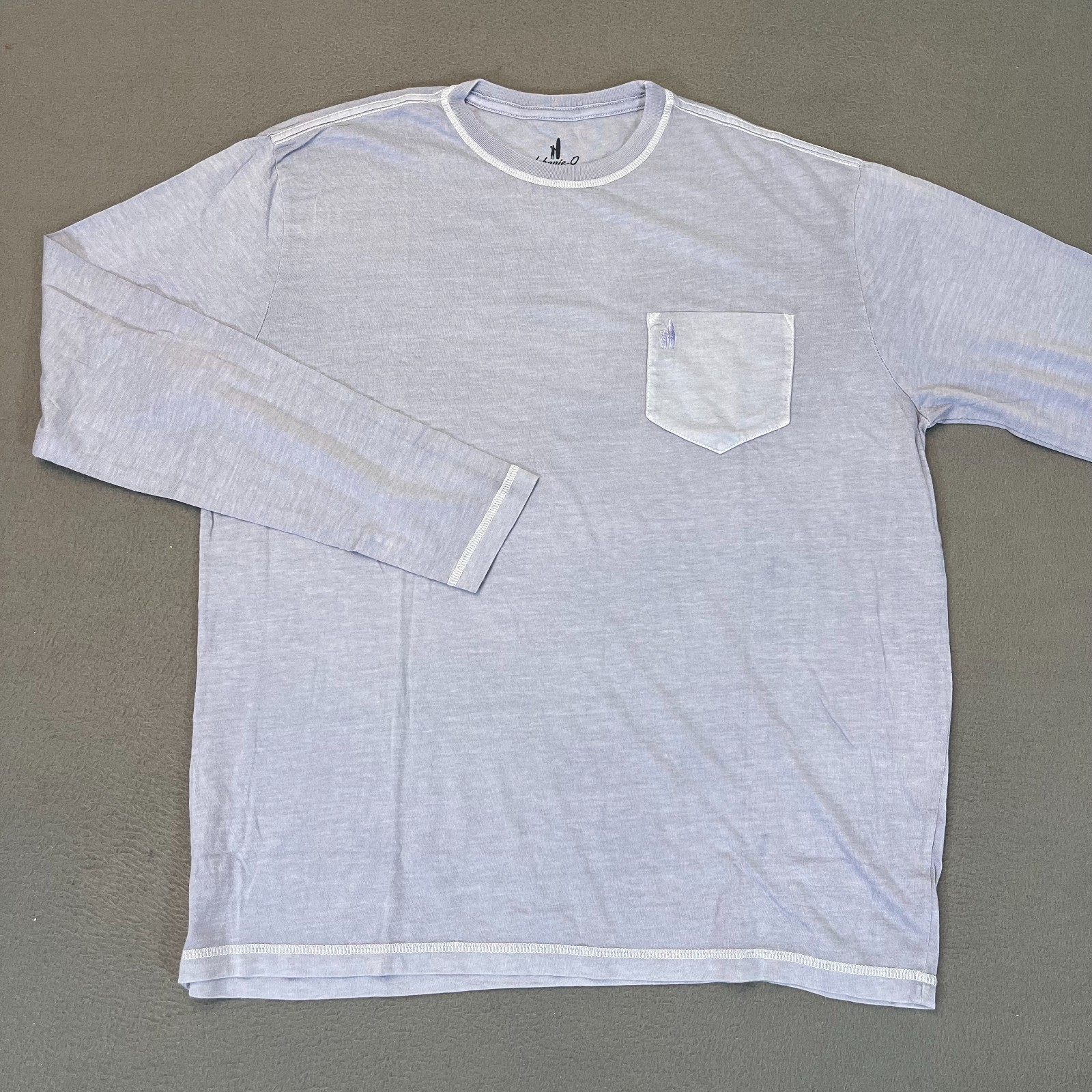 johnnie-O Brennan 2.0 Long Sleeve T-Shirt Navy Men’s S M L XL 2XL | Cotton Modal