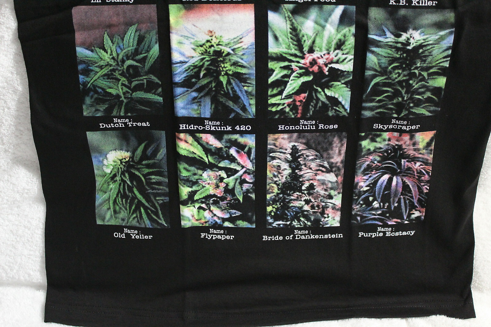 MARIJUANA AMERICA’S MOST WANTED WEED CANNABIS KUSH T-SHIRT