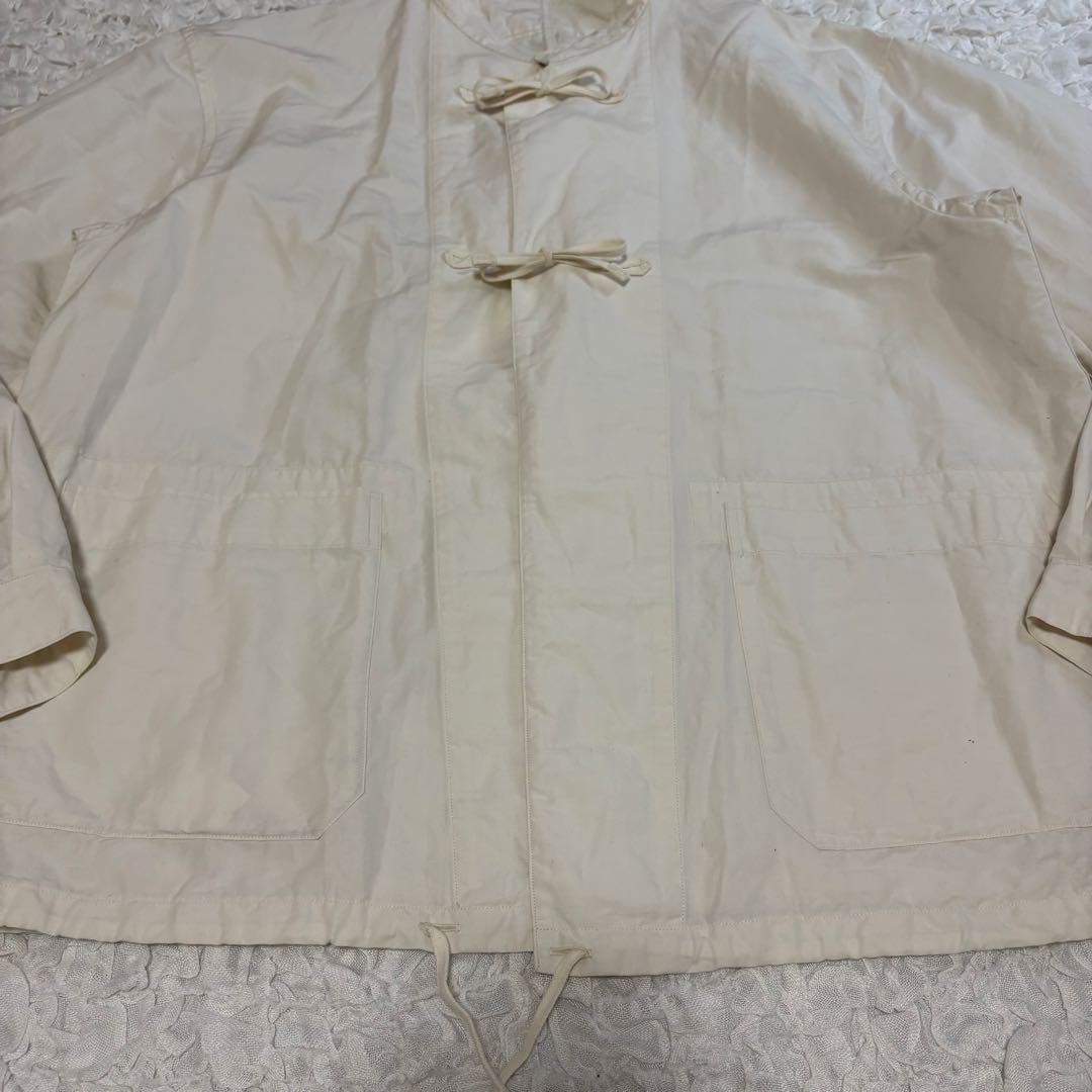 PHIGVEL C/L Stand Collar Jacket 22SS – Size 4 (XL) Natural Color