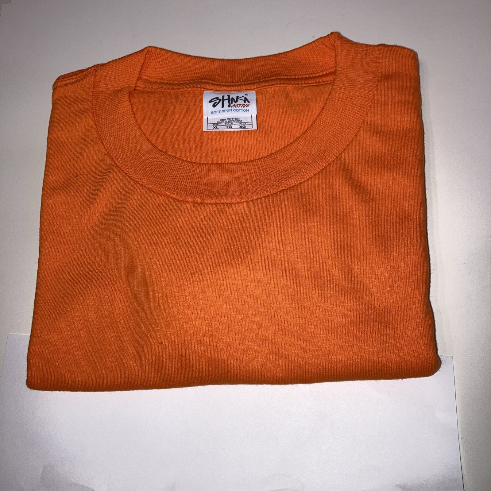Shaka Wear 6.0 oz Active Short Sleeve T-Shirt 100%cotton except a few colors