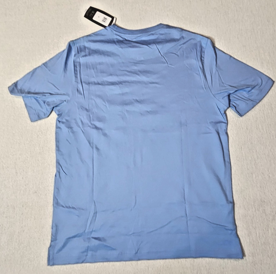 Tee Shirt Blue Greg Norman Pocket Short Sleeve Men’s Size Small NEW