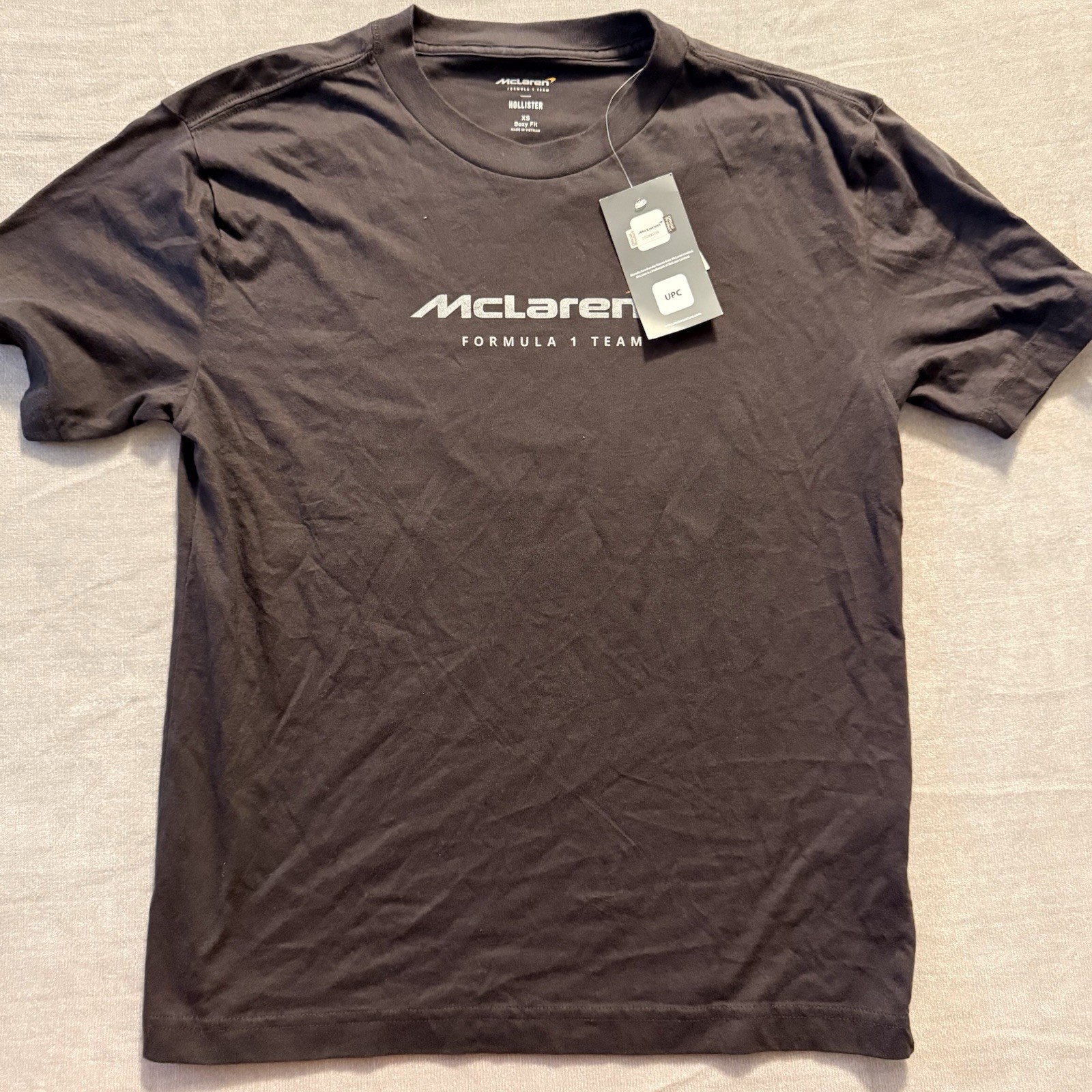 McLaren Formula 1 Team Shirt Hollister XS Las Vegas Graphic Tee F1 Racing NWT