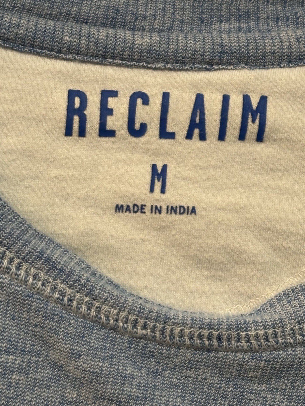 Reclaim Brand Men’s Long Sleeve Pull On Shirt