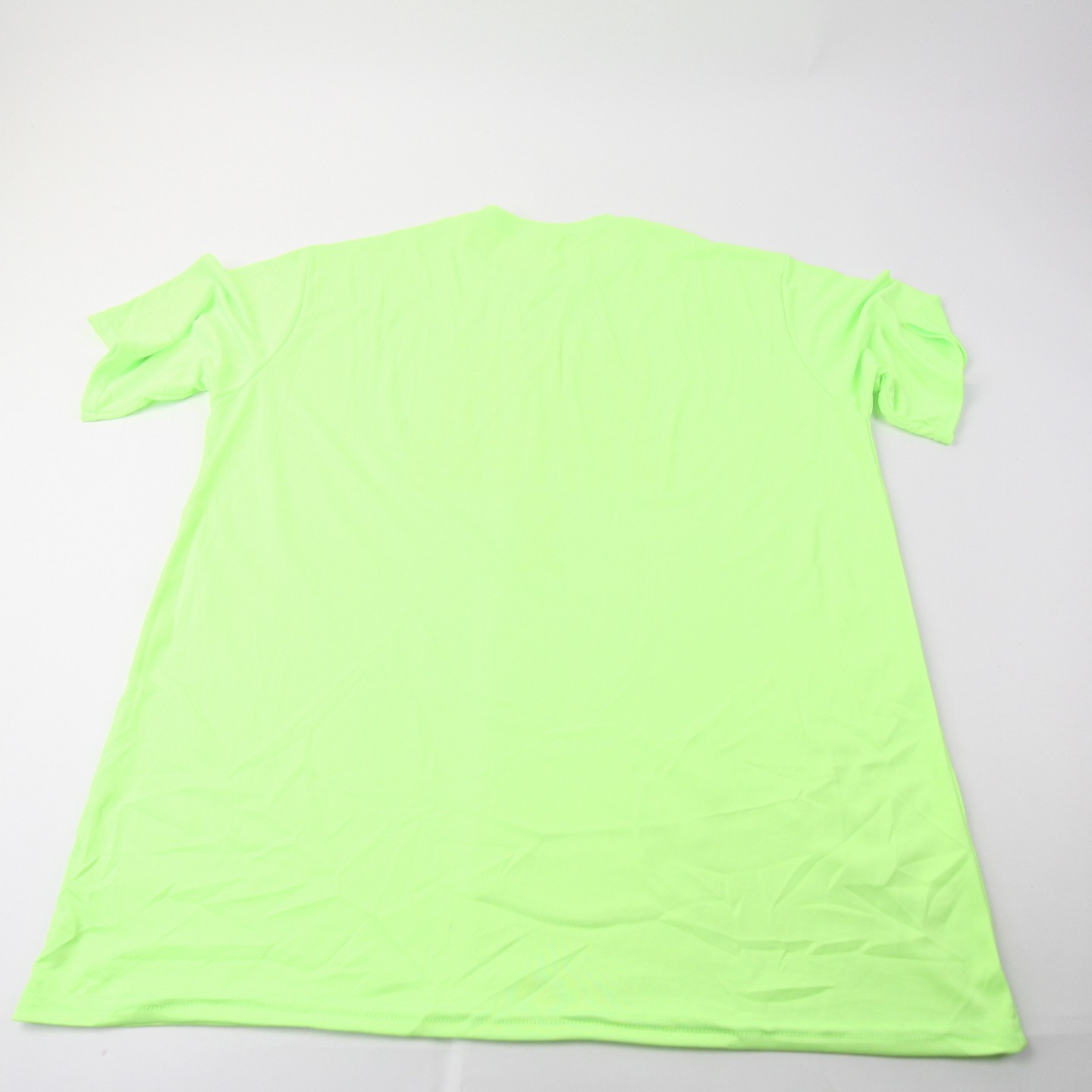 Port & Company Short Sleeve Shirt Men’s Lime Green Used XL