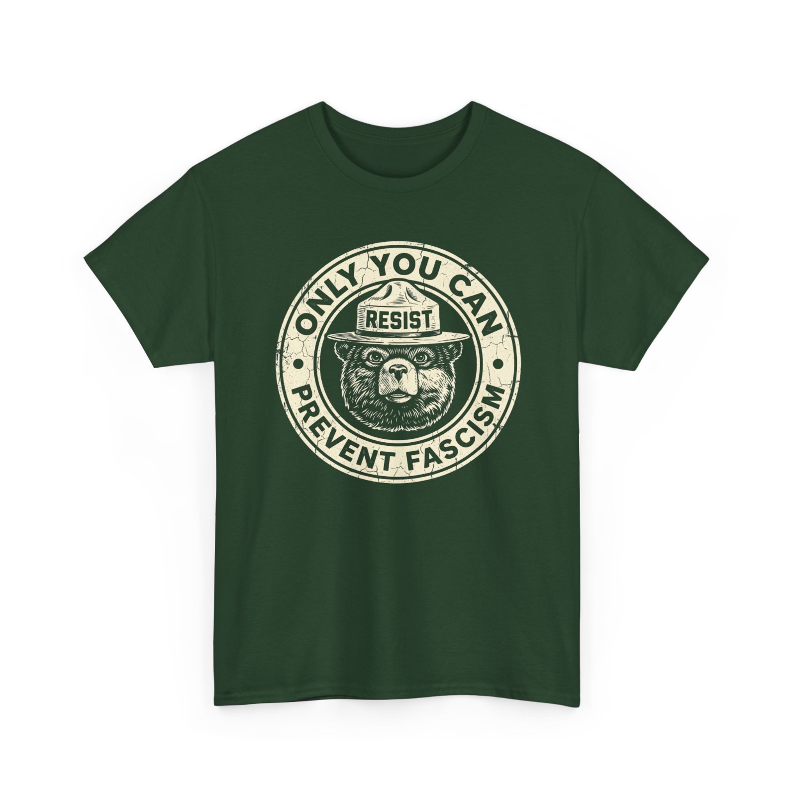 Only You Can Prevent Fascism Resist National Parks Unisex T-Shirt