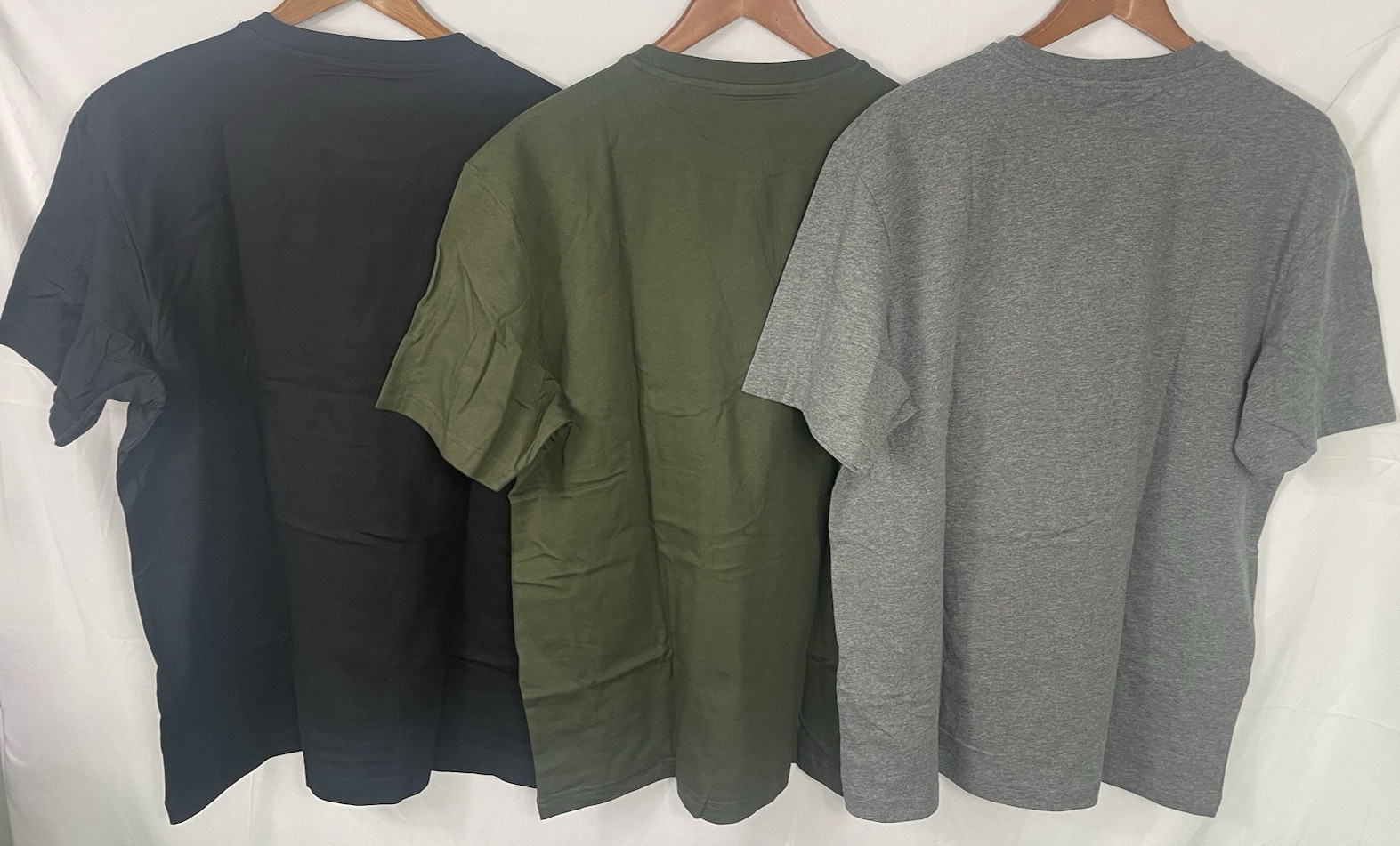 CAT Men’s Pocket Tee Lot of 3 Black, Green & Gray Pick Your Size NWT