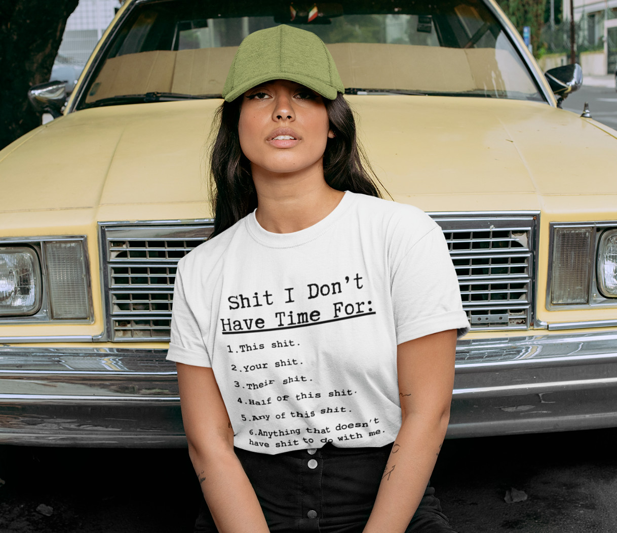 I Don’t Have Time For This T-SHIRT Funny Quote Sarcastic Slogan Novelty GIFT TEE