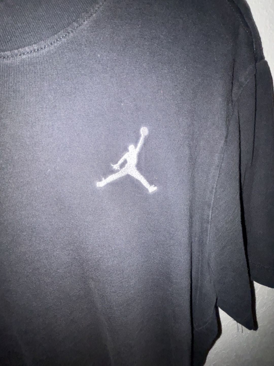 Air Jordan Jumpman Logo Embroidered Crewneck T-Shirt