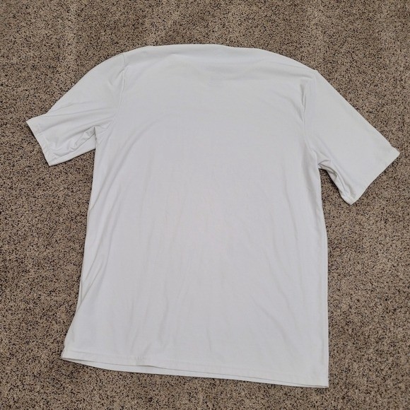 Billabong Mens Upf 50+ Sun Protection Loose Fit White Shirt Size XL