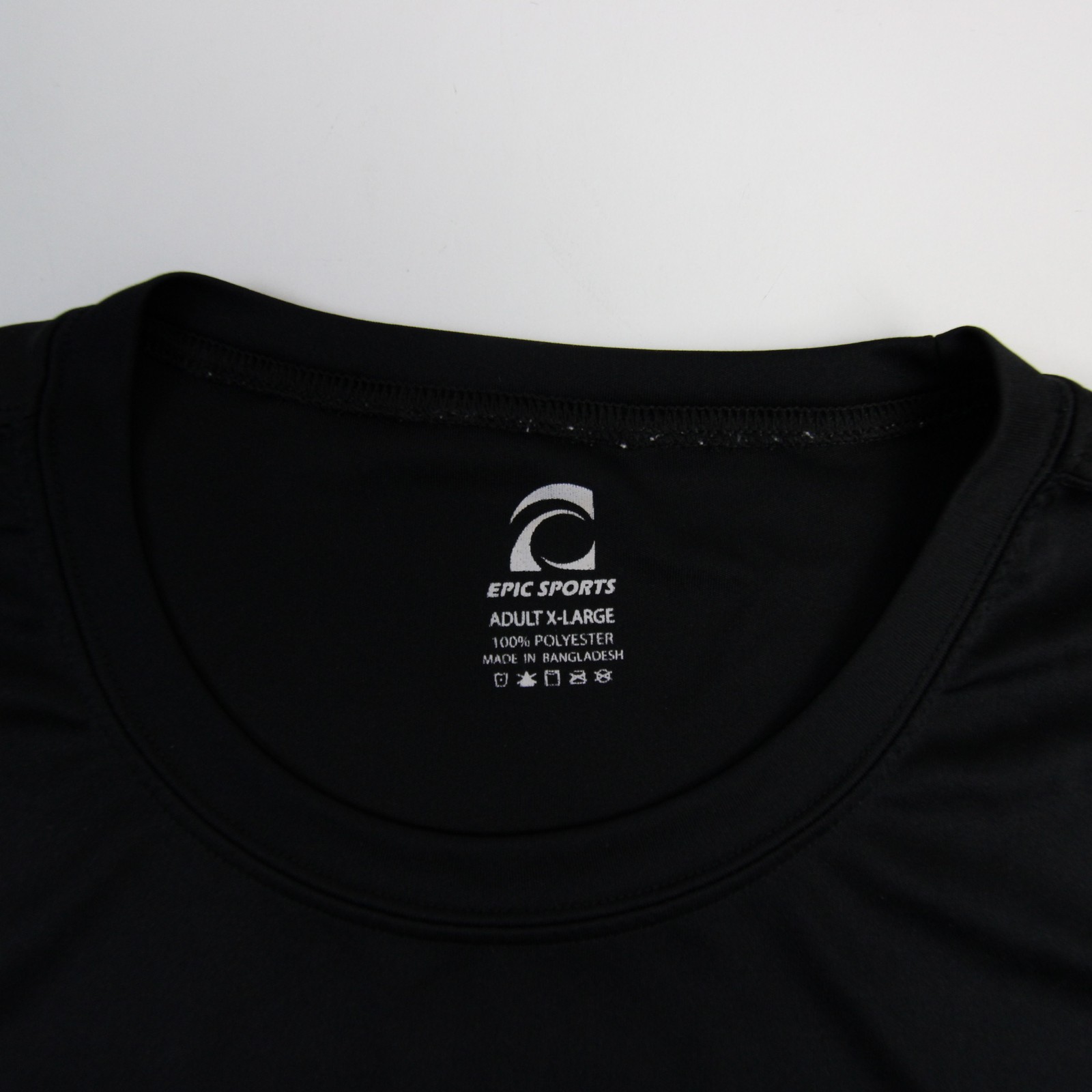 Epic Sports Short Sleeve Shirt Men’s Black Used XL