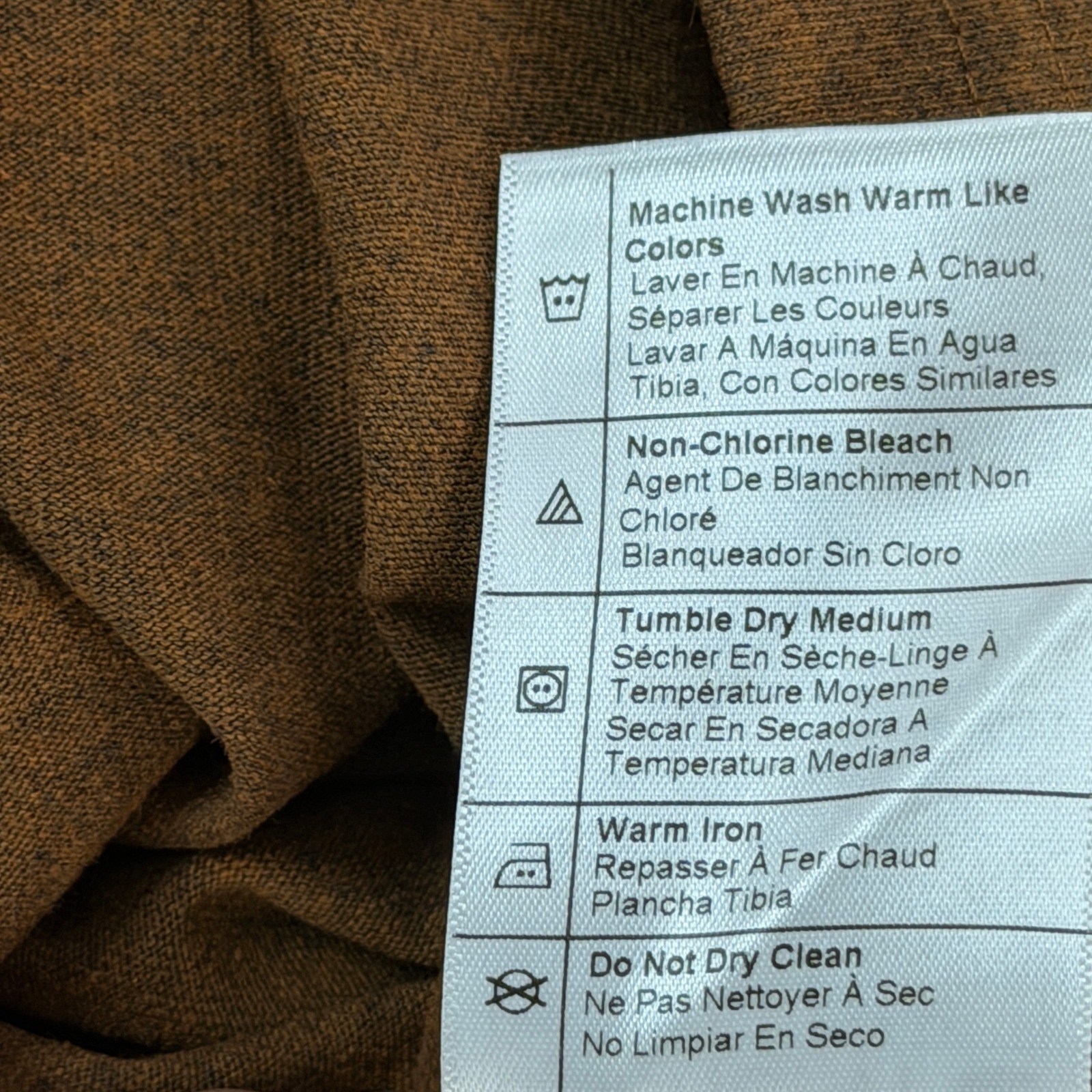 NWOT Carhartt K87 Pocket T-Shirt Small Oiled Walnut Heather Loose Fit Sealed