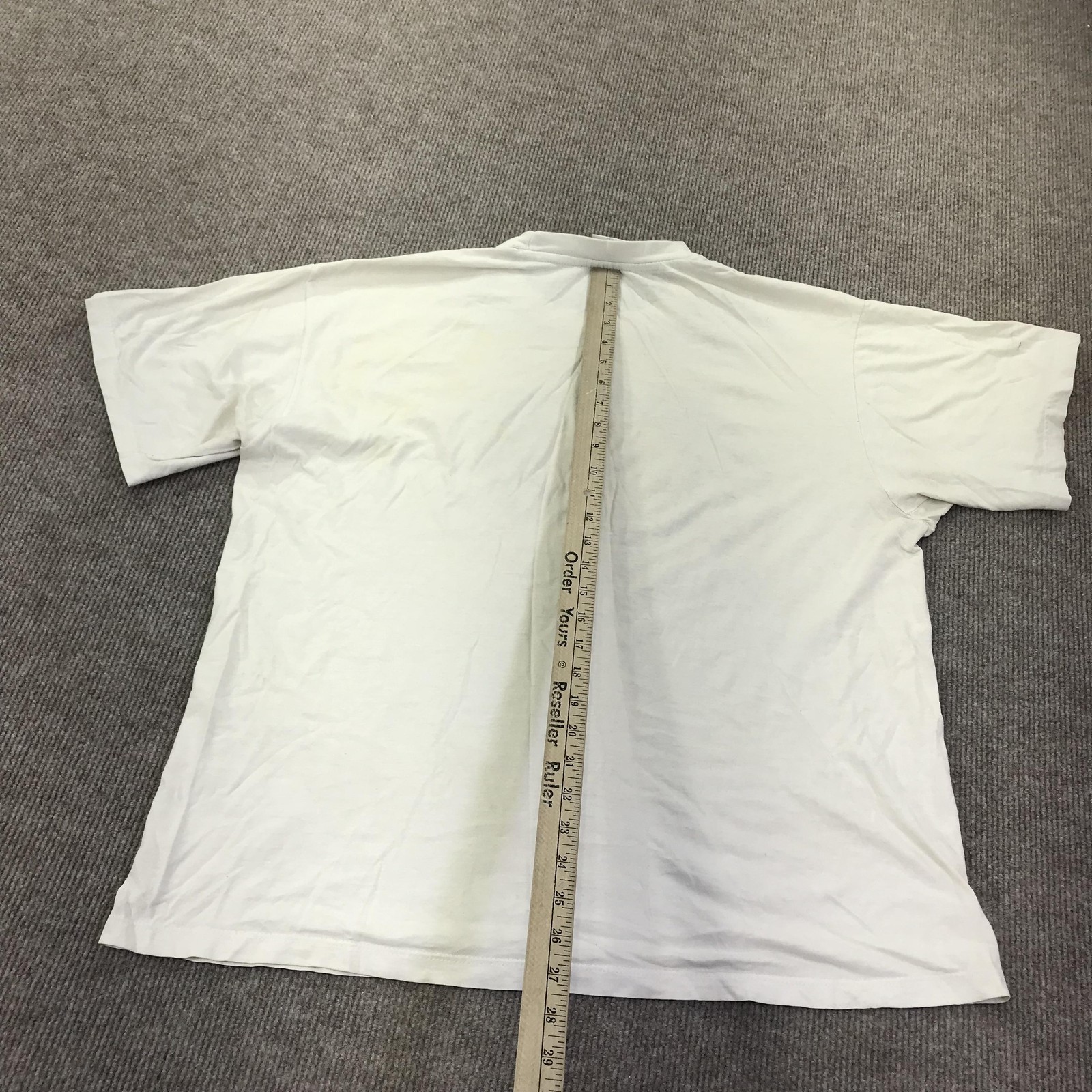 Dorsett Tee’s Shirt Mens 2XL White Smile Mon Bahamas Smiley Face Tee Graphic