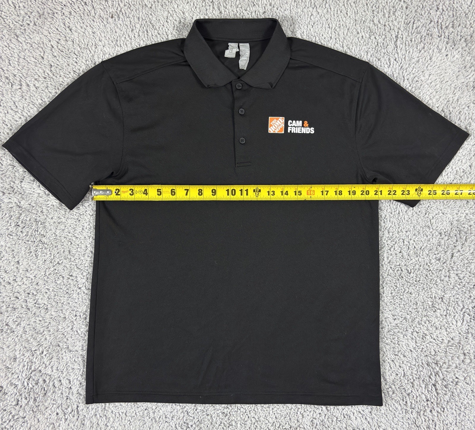 The Home Depot Cam & Friends Polo Shirt Size Medium