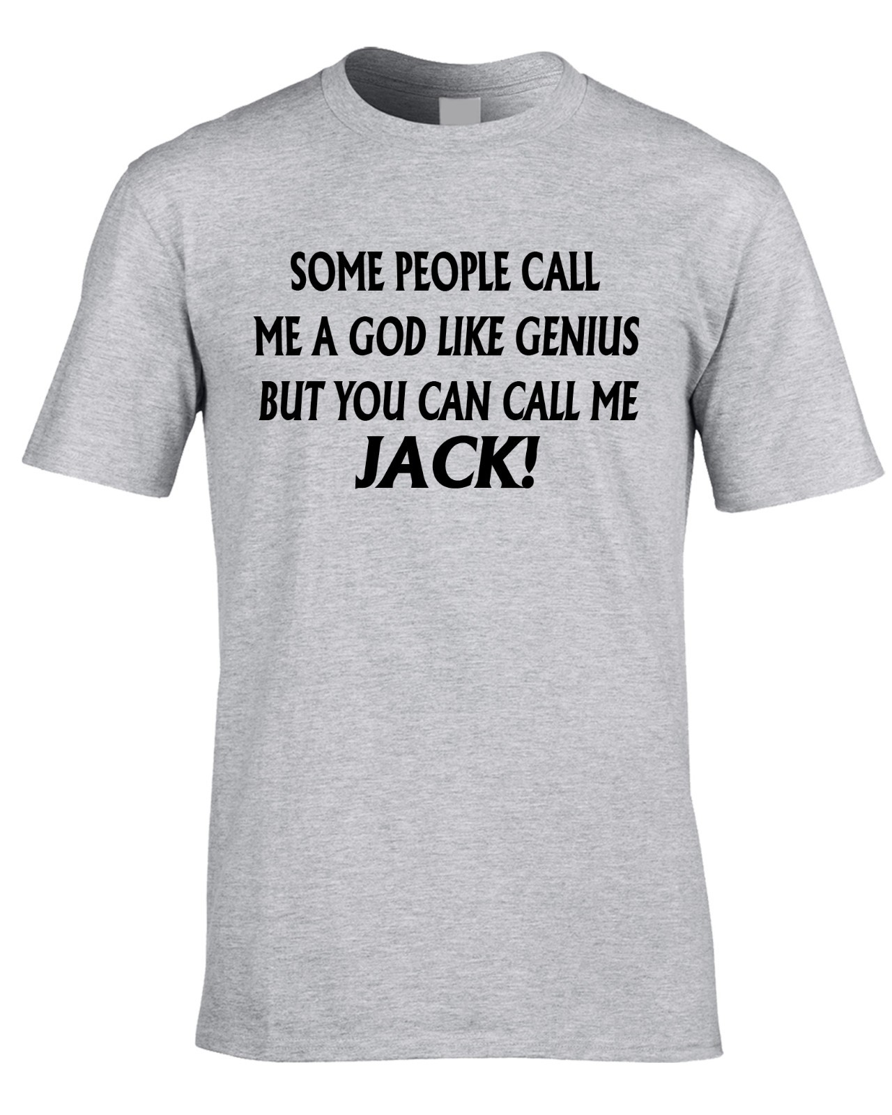 Jack T-Shirt Funny Boys Mens Personalise Any Name Gift Present Boys 80th 30th