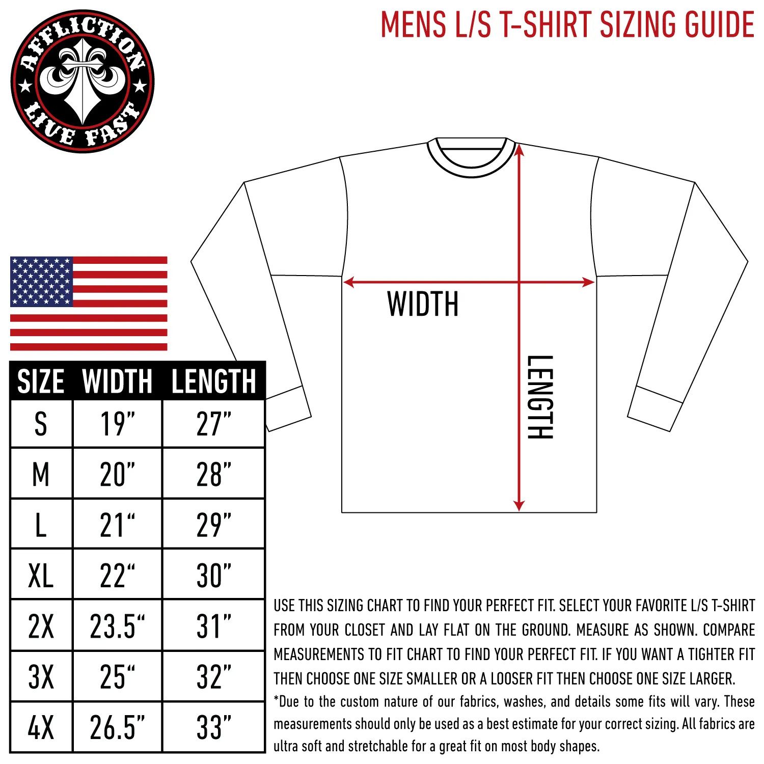 Xtreme Couture by Affliction Men’s T-Shirt Field Of Dreams S-4XL